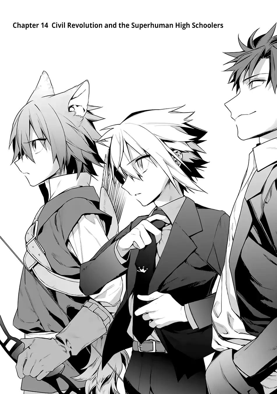 Choujin Koukousei-tachi wa Isekai demo Yoyuu de Ikinuku you desu! Chapter 14 - Page 2