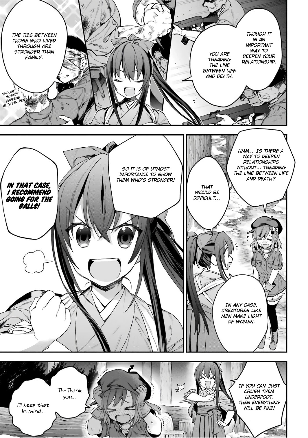 Choujin Koukousei-tachi wa Isekai demo Yoyuu de Ikinuku you desu! Chapter 34 - Page 5