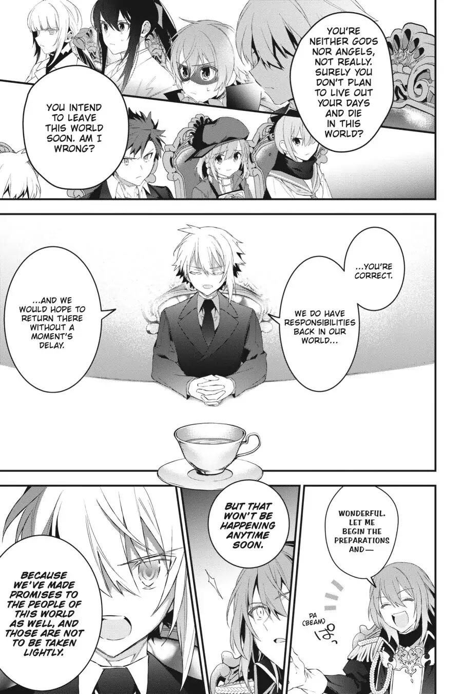 Choujin Koukousei-tachi wa Isekai demo Yoyuu de Ikinuku you desu! Chapter 48 - Page 9