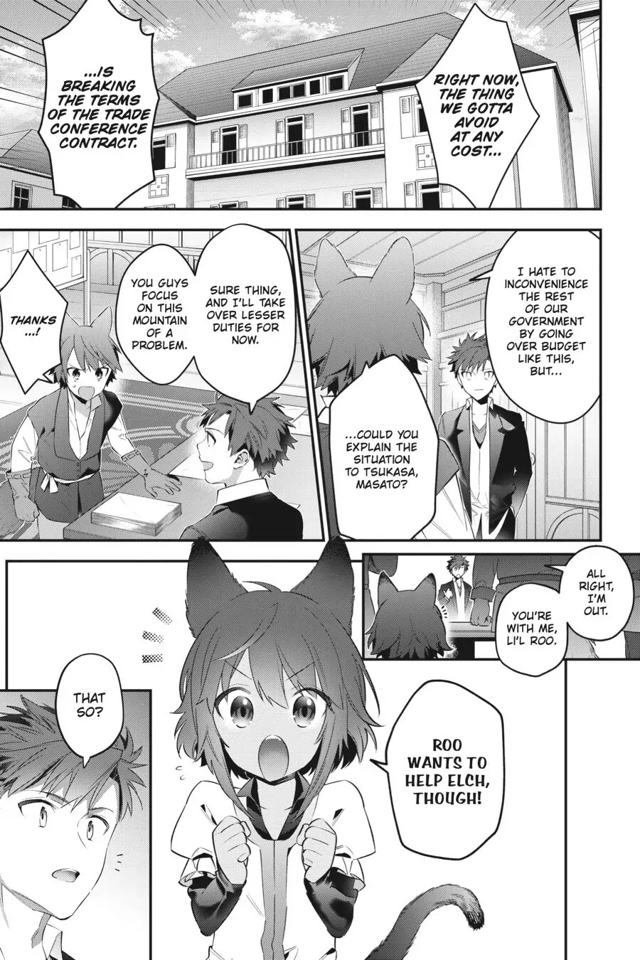 Choujin Koukousei-tachi wa Isekai demo Yoyuu de Ikinuku you desu! Chapter 55 - Page 1
