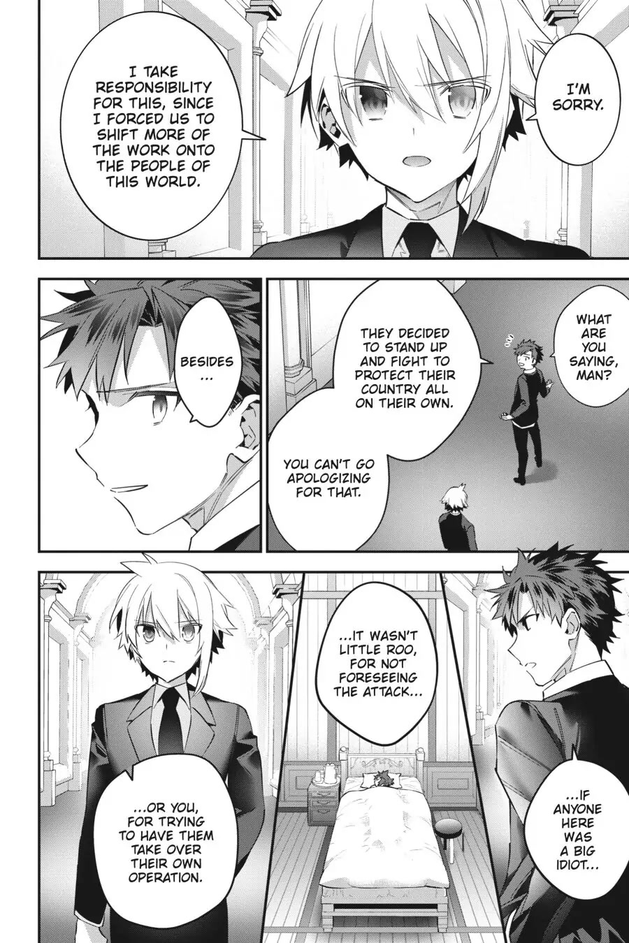 Choujin Koukousei-tachi wa Isekai demo Yoyuu de Ikinuku you desu! Chapter 57 - Page 12