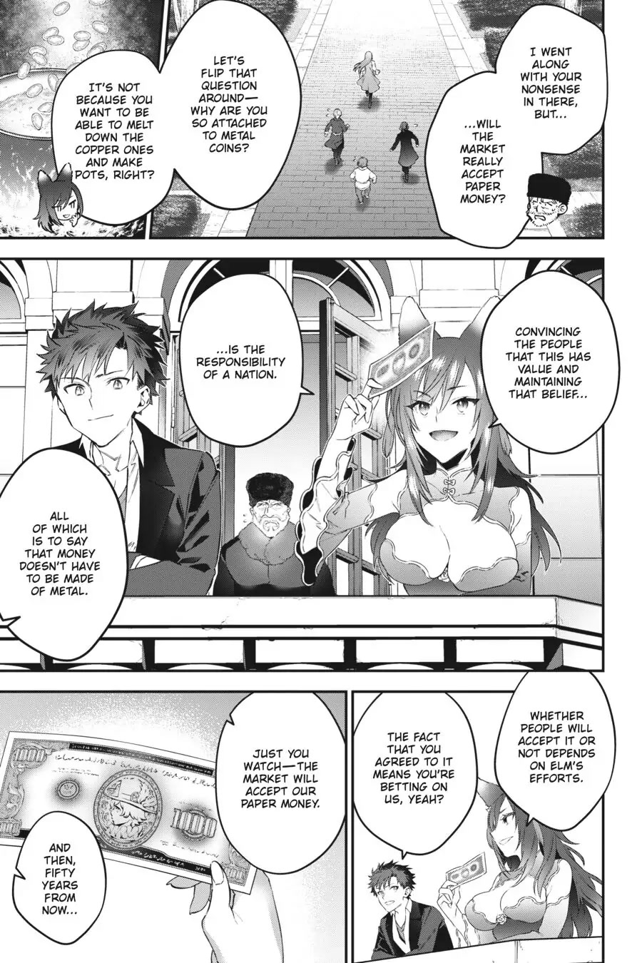 Choujin Koukousei-tachi wa Isekai demo Yoyuu de Ikinuku you desu! Chapter 60 - Page 1