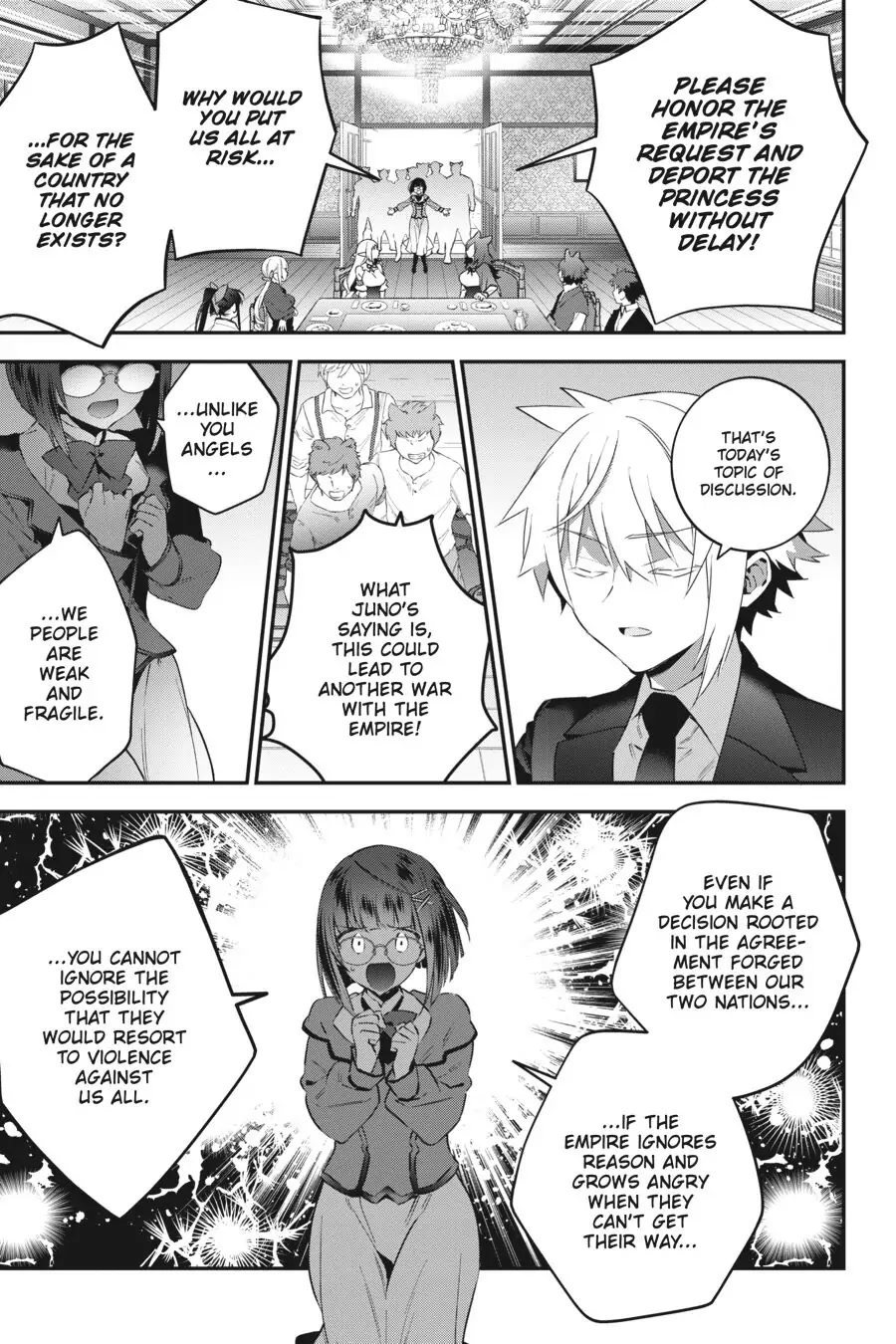 Choujin Koukousei-tachi wa Isekai demo Yoyuu de Ikinuku you desu! Chapter 63 - Page 13
