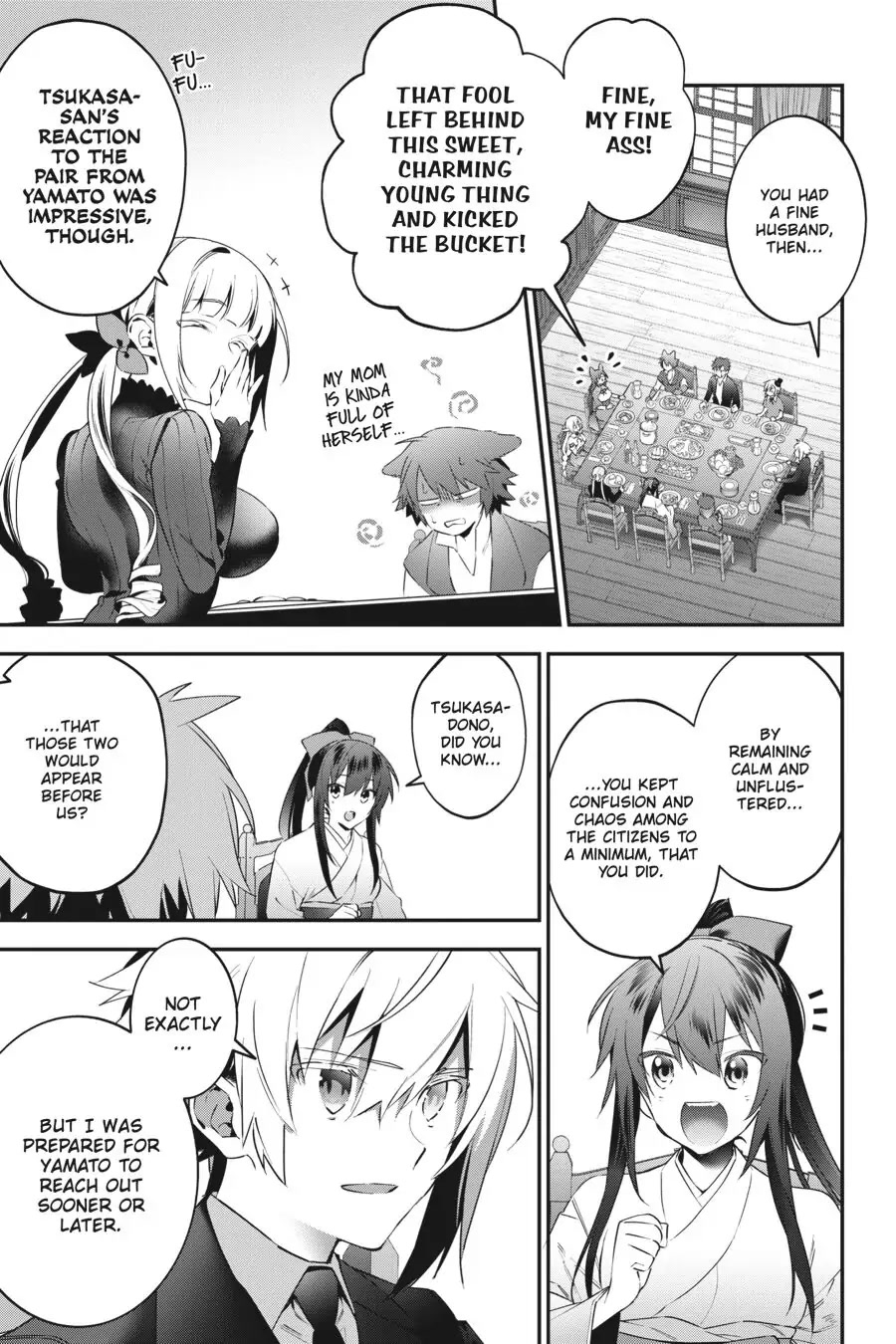 Choujin Koukousei-tachi wa Isekai demo Yoyuu de Ikinuku you desu! Chapter 63 - Page 3
