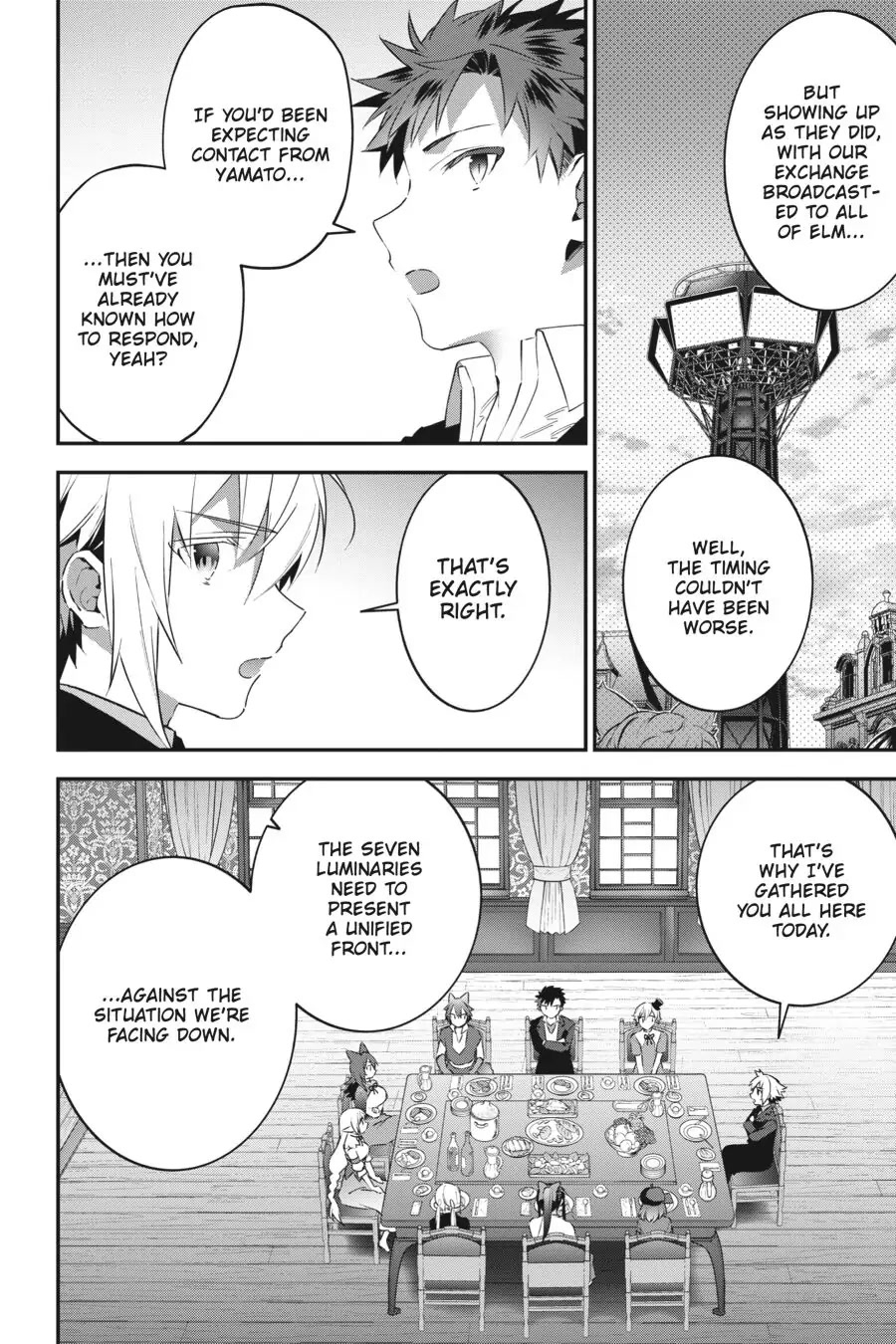 Choujin Koukousei-tachi wa Isekai demo Yoyuu de Ikinuku you desu! Chapter 63 - Page 4