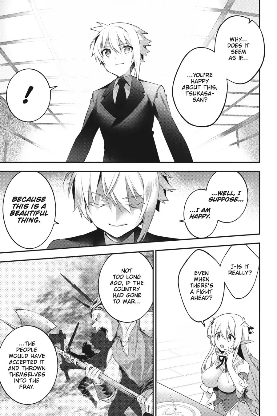 Choujin Koukousei-tachi wa Isekai demo Yoyuu de Ikinuku you desu! Chapter 64 - Page 11