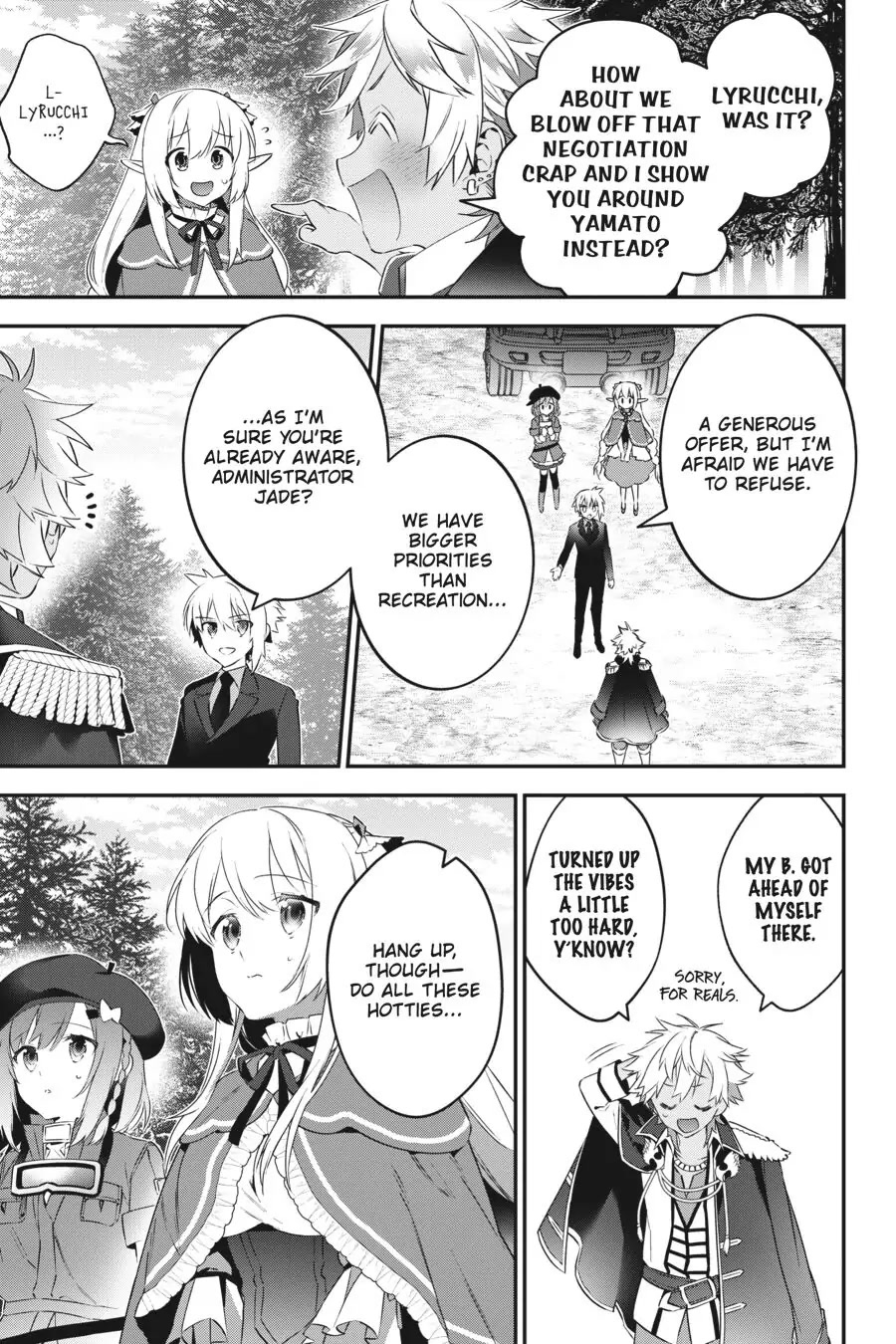Choujin Koukousei-tachi wa Isekai demo Yoyuu de Ikinuku you desu! Chapter 68 - Page 13