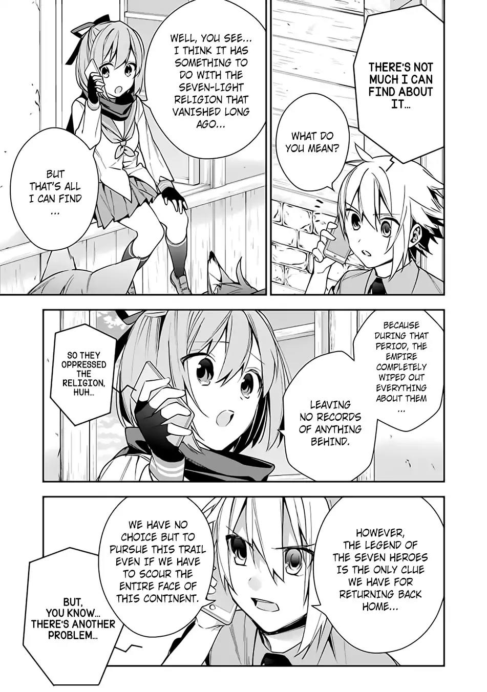 Choujin Koukousei-tachi wa Isekai demo Yoyuu de Ikinuku you desu! Chapter 9 - Page 13