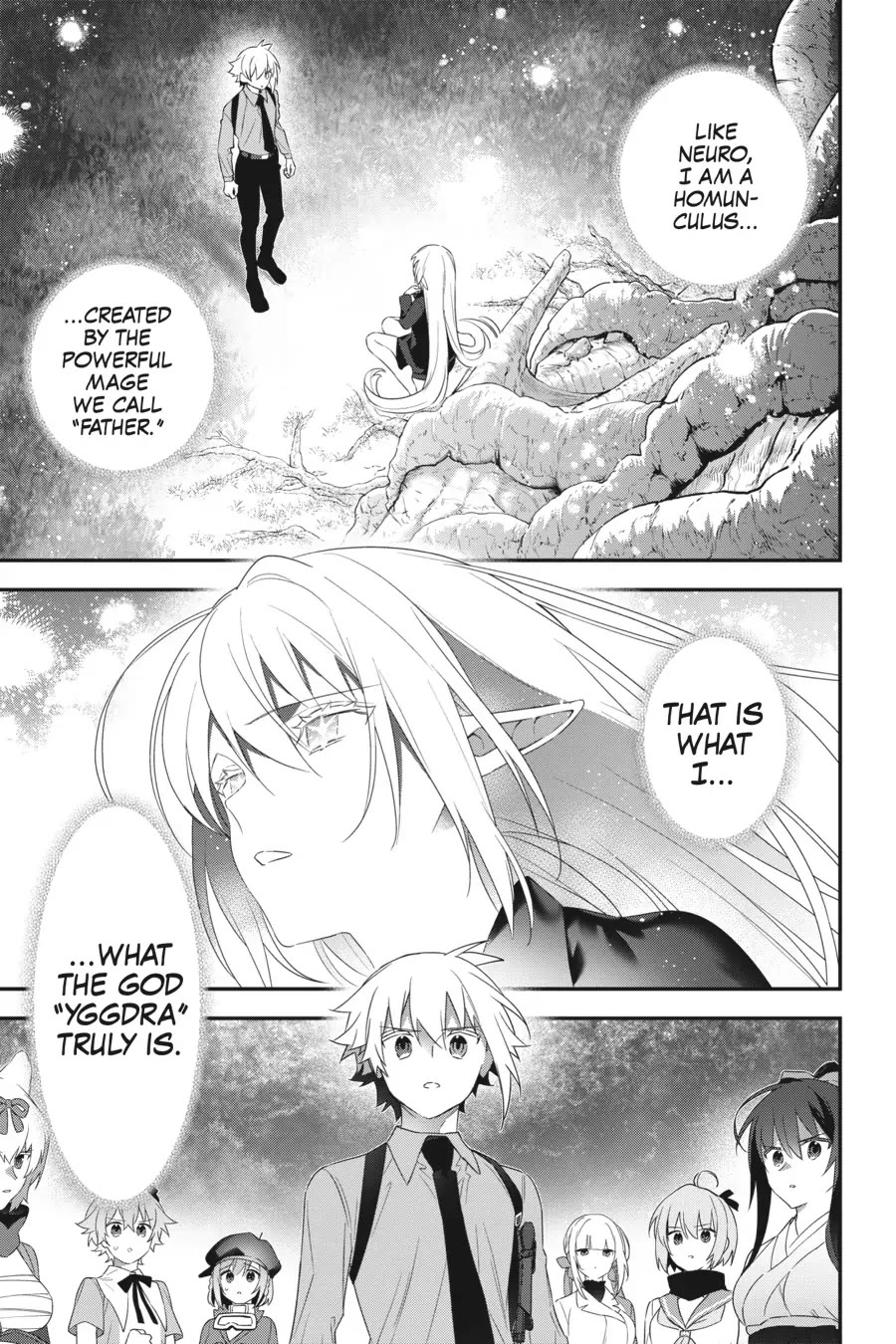 Choujin Koukousei-tachi wa Isekai demo Yoyuu de Ikinuku you desu! Chapter 99 - Page 1