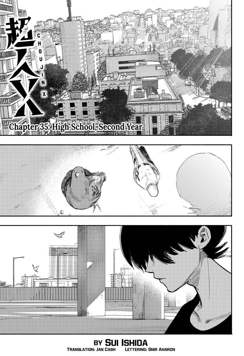 Choujin X Chapter 35 - Page 1