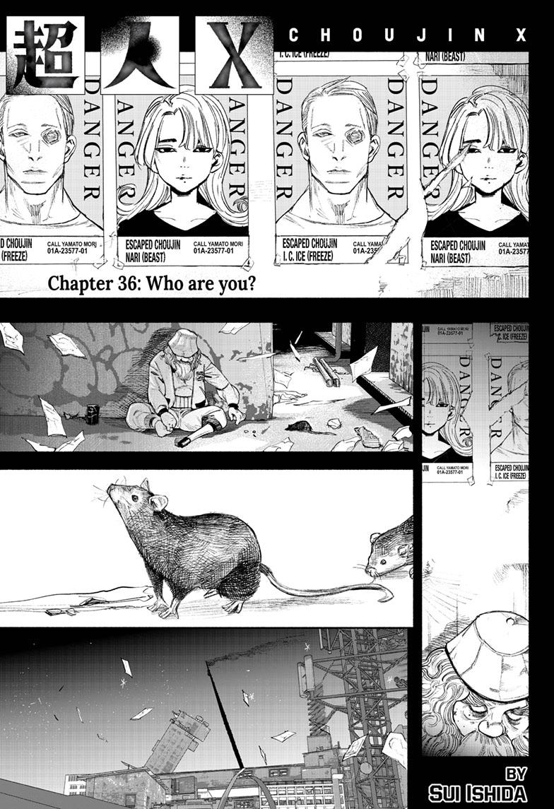 Choujin X Chapter 36 - Page 1