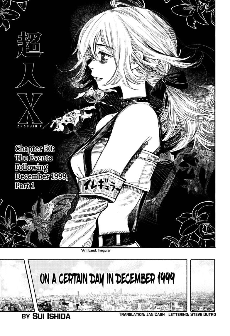 Choujin X Chapter 50.1 - Page 1
