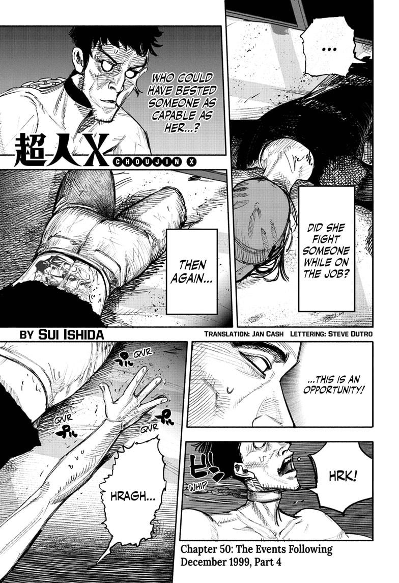 Choujin X Chapter 50.4 - Page 1