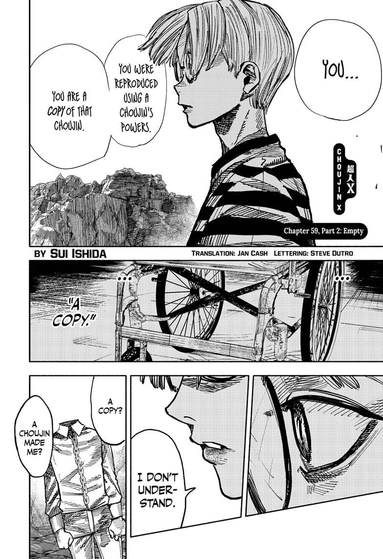 Choujin X Chapter 59.2 - Page 1