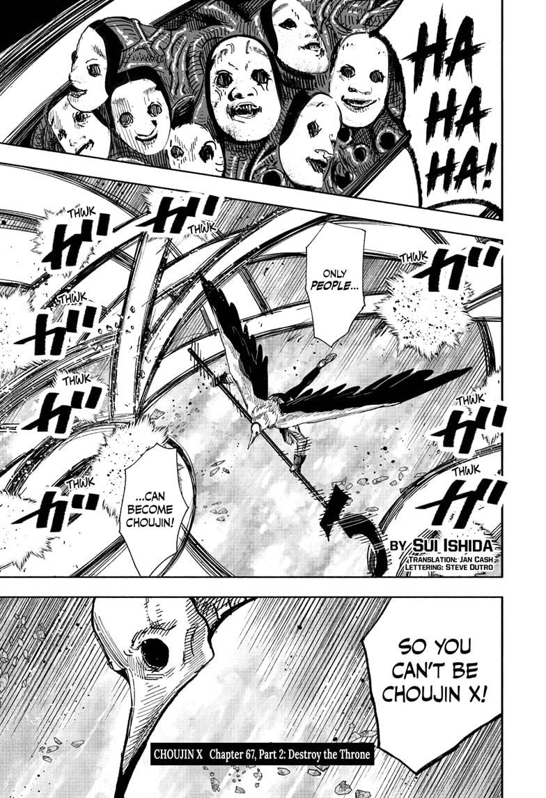 Choujin X Chapter 67.2 - Page 1
