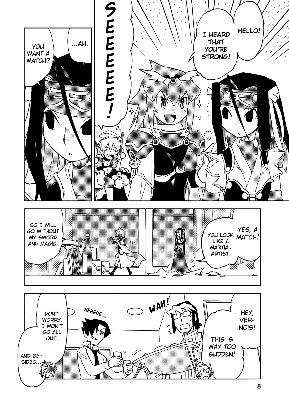 Choukadou Girl 1/6 Chapter 23 - Page 8