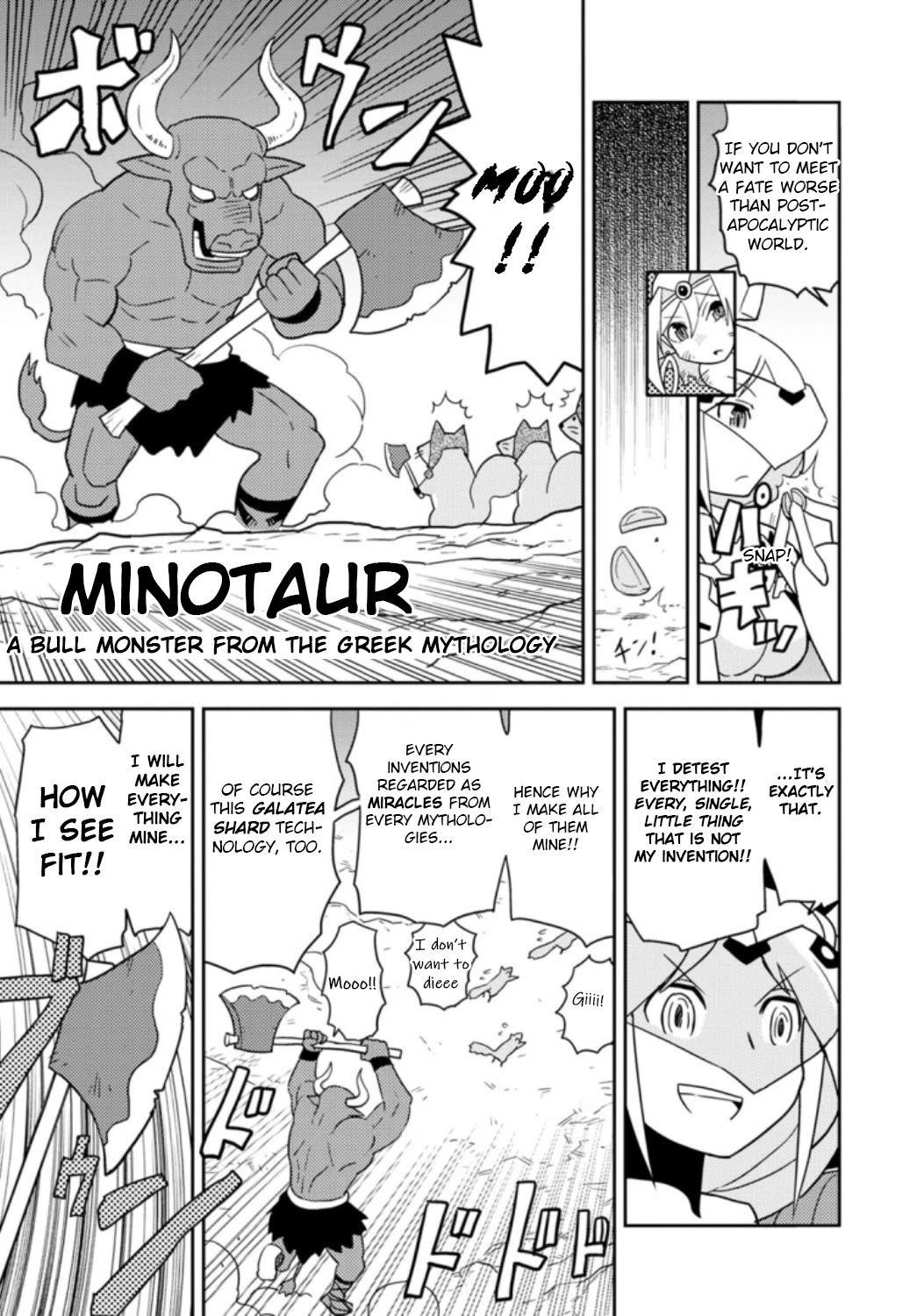 Choukadou Girls Chapter 37 - Page 9
