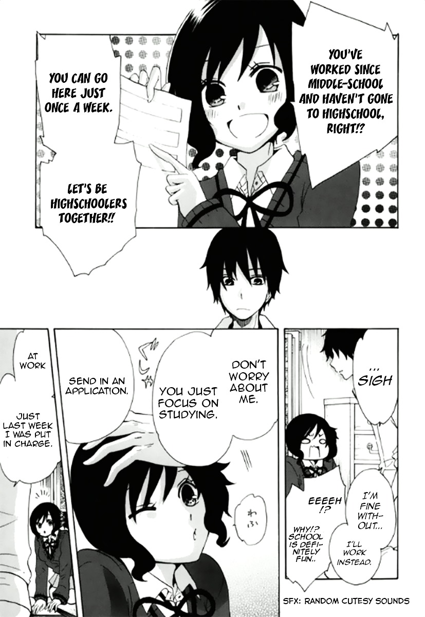 Chuusotsu Worker kara Hajimeru Koukou Seikatsu Chapter 1 - Page 10