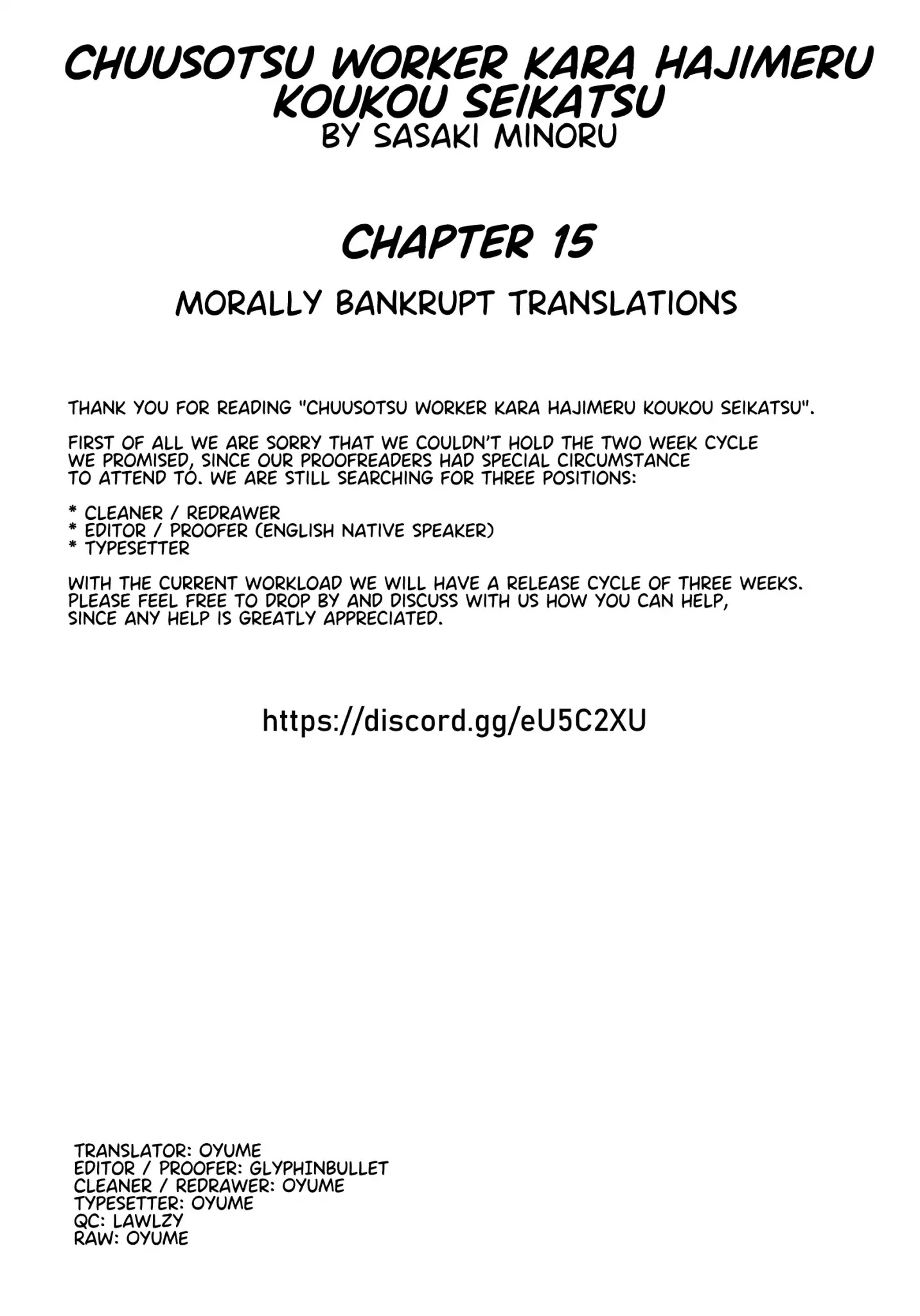 Chuusotsu Worker kara Hajimeru Koukou Seikatsu Chapter 15 - Page 41