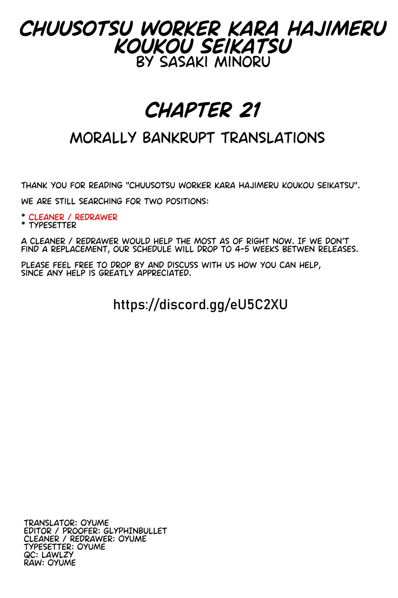 Chuusotsu Worker kara Hajimeru Koukou Seikatsu Chapter 21 - Page 47
