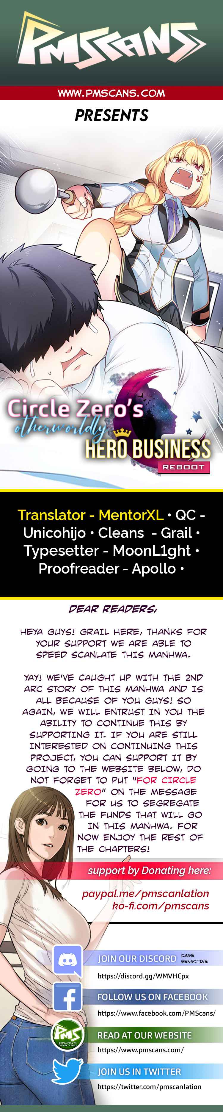 Circle Zero’s Otherworldly Hero Business Chapter 62 - Page 0