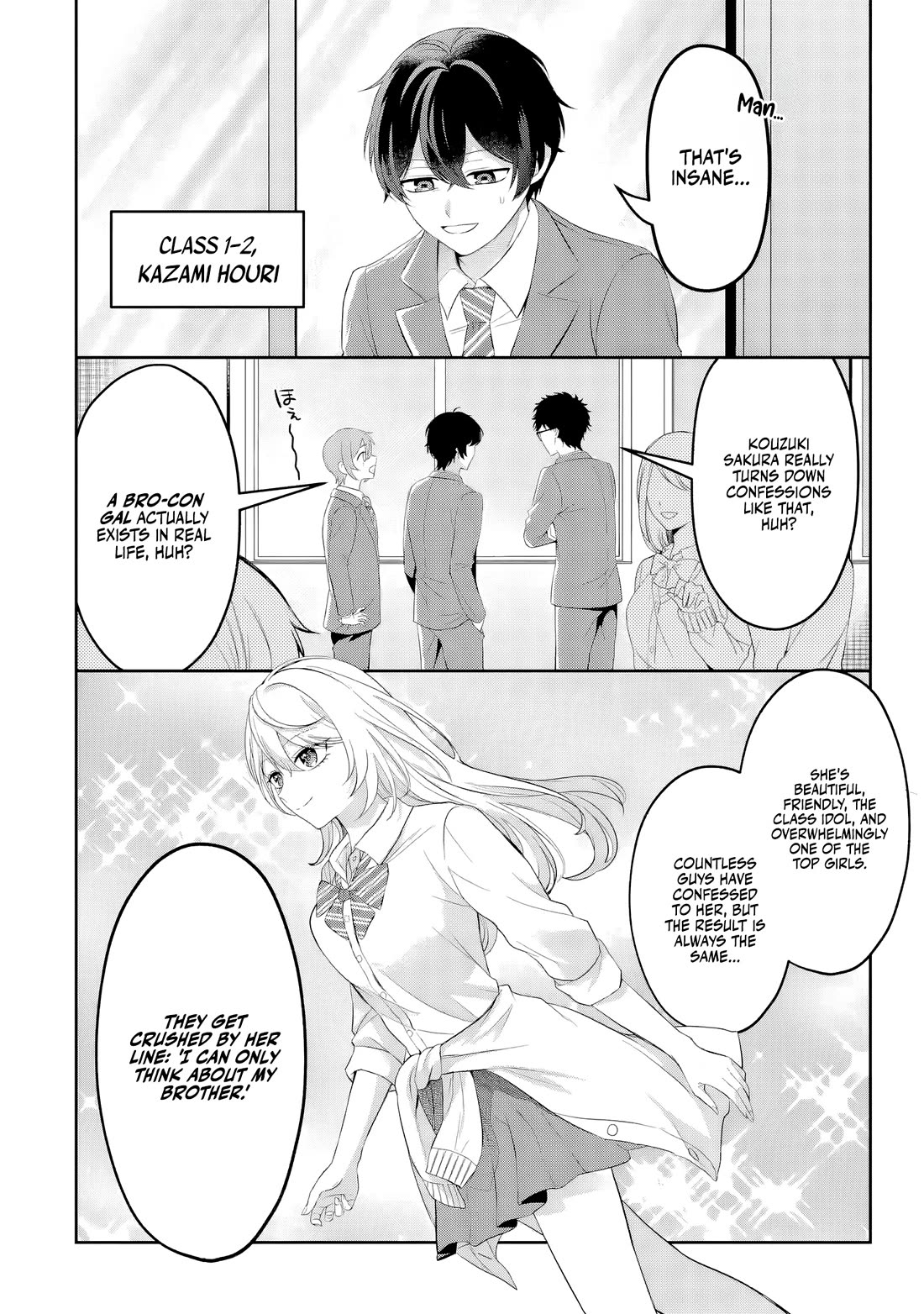 Class de Ichiban Kawaii Gal wo Ezuke Shiteiru Hanashi Chapter 1 - Page 3