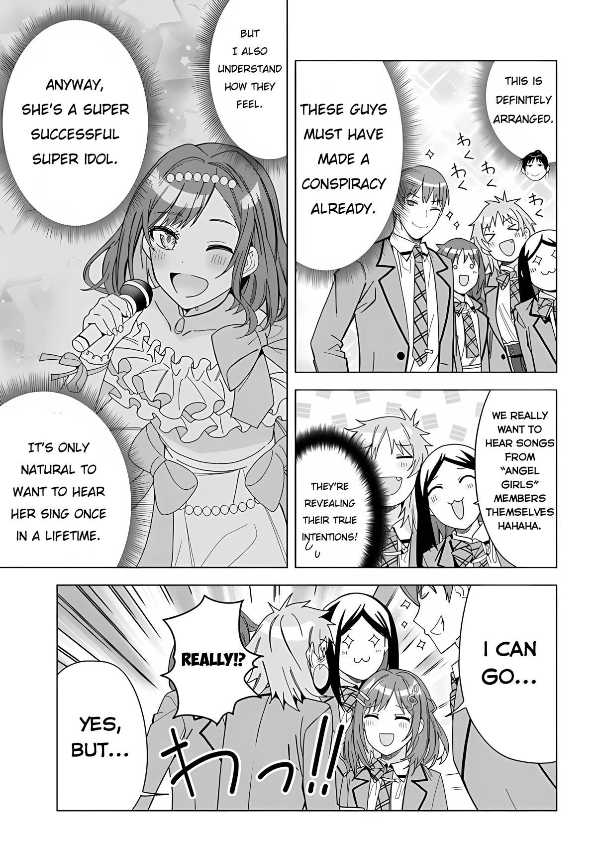Classmate no Moto Idol ga, Tonikaku Kyodou Fushin Nan desu Chapter 1 - Page 24