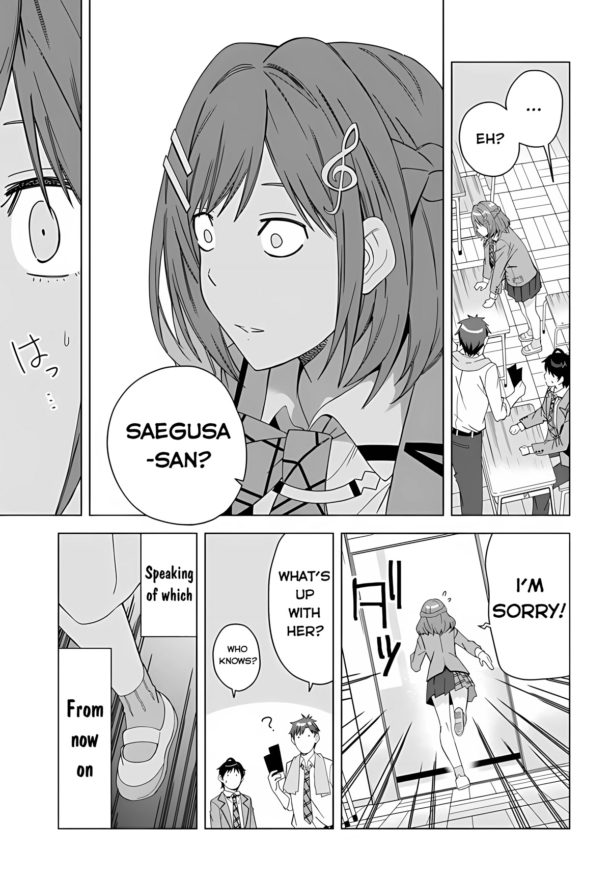 Classmate no Moto Idol ga, Tonikaku Kyodou Fushin Nan desu Chapter 1 - Page 38