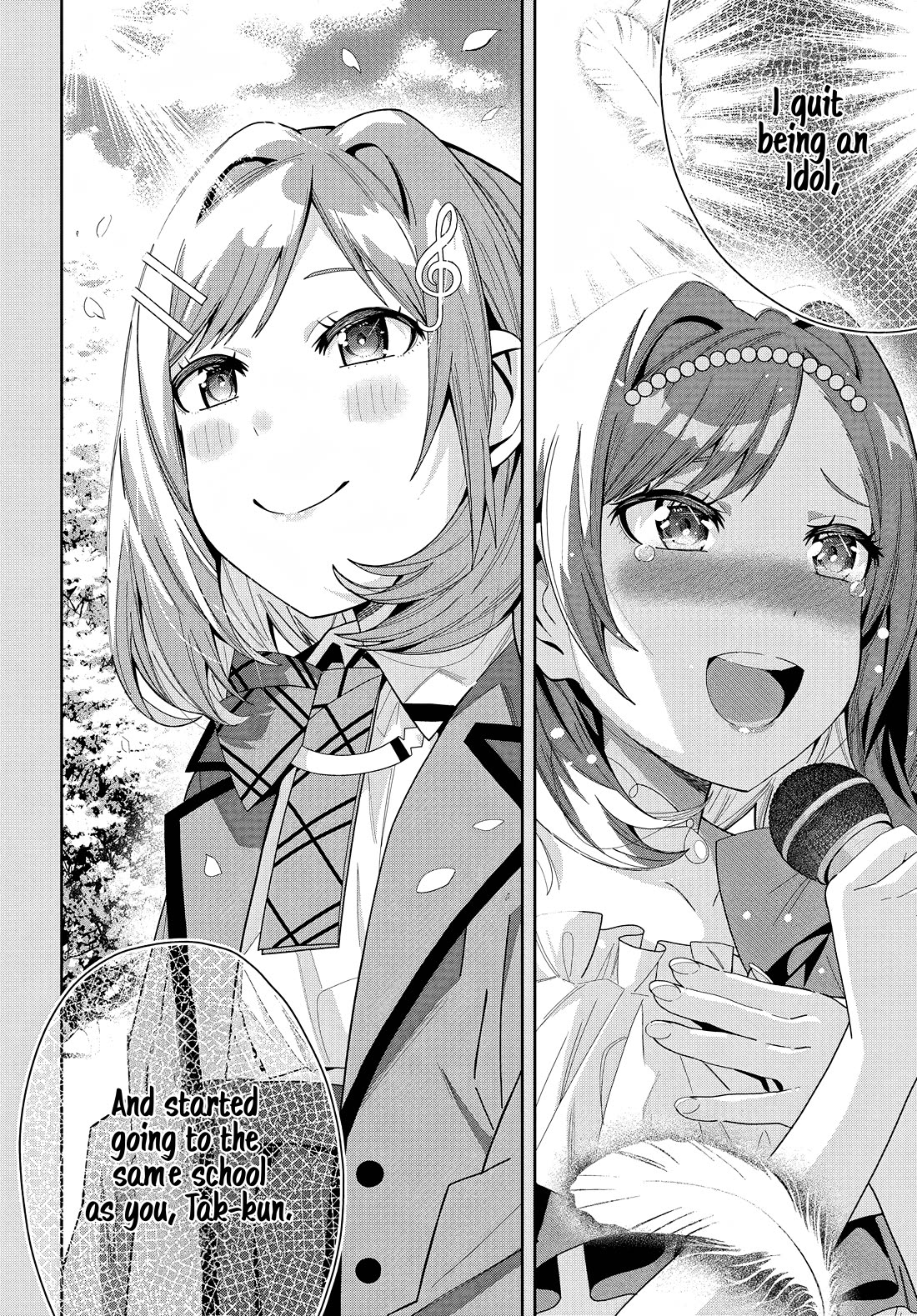 Classmate no Moto Idol ga, Tonikaku Kyodou Fushin Nan desu Chapter 15 - Page 10