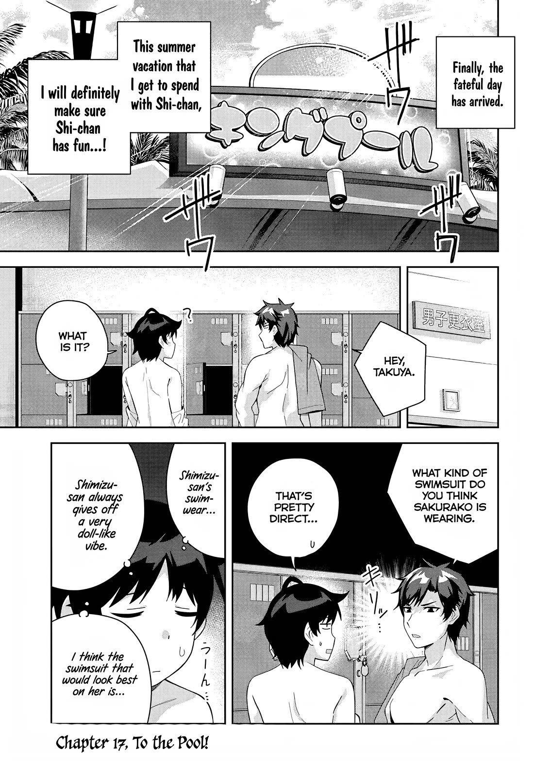Classmate no Moto Idol ga, Tonikaku Kyodou Fushin Nan desu Chapter 17 - Page 1