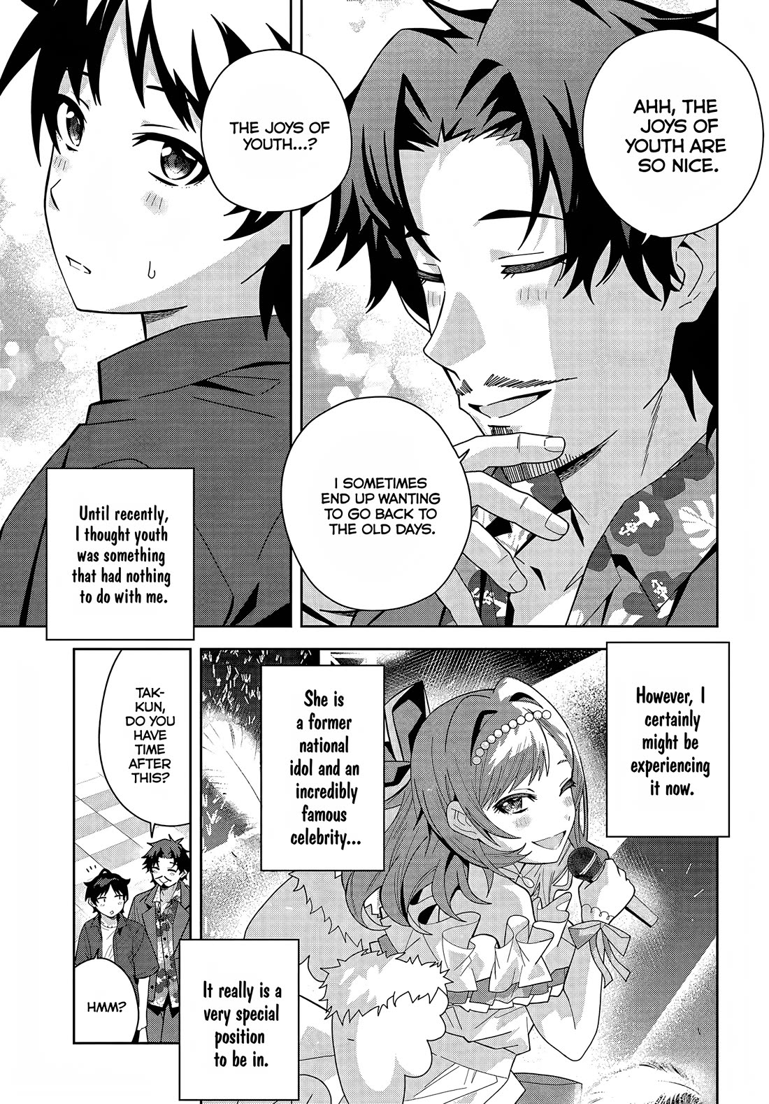 Classmate no Moto Idol ga, Tonikaku Kyodou Fushin Nan desu Chapter 19 - Page 5