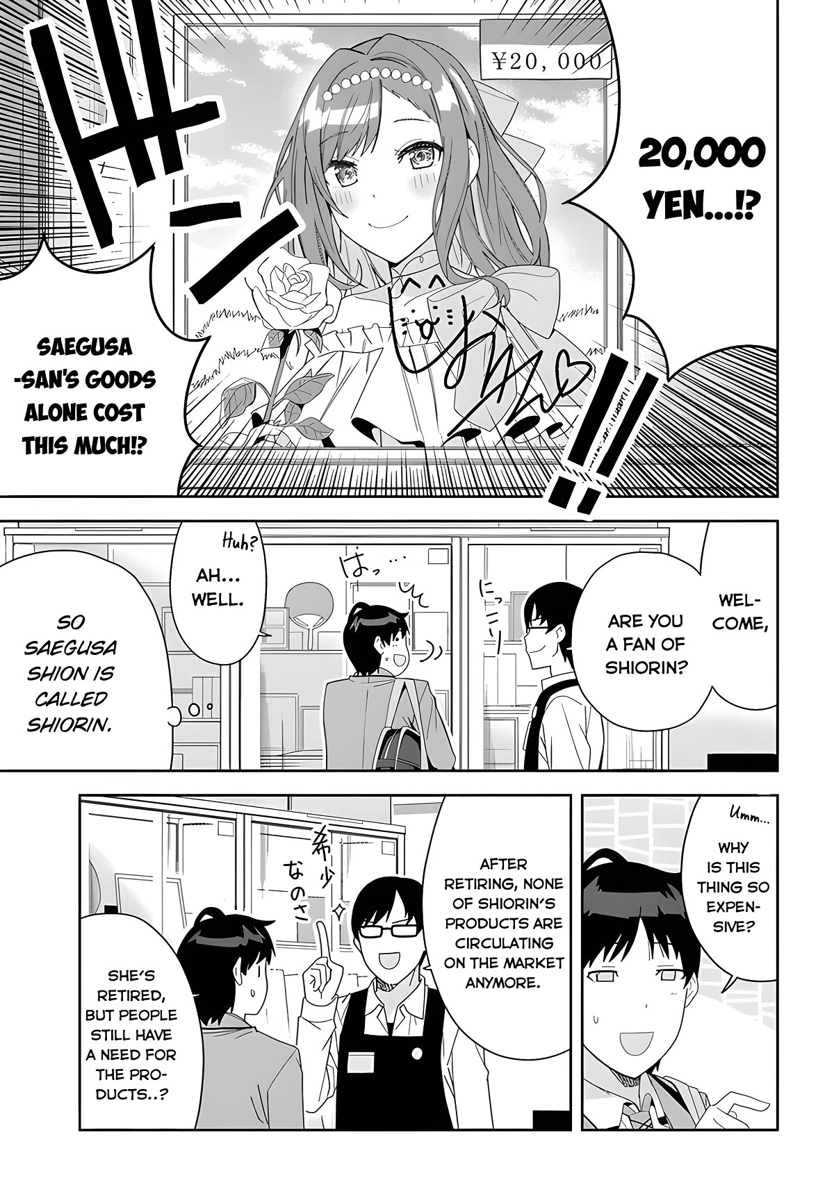 Classmate no Moto Idol ga, Tonikaku Kyodou Fushin Nan desu Chapter 2 - Page 3