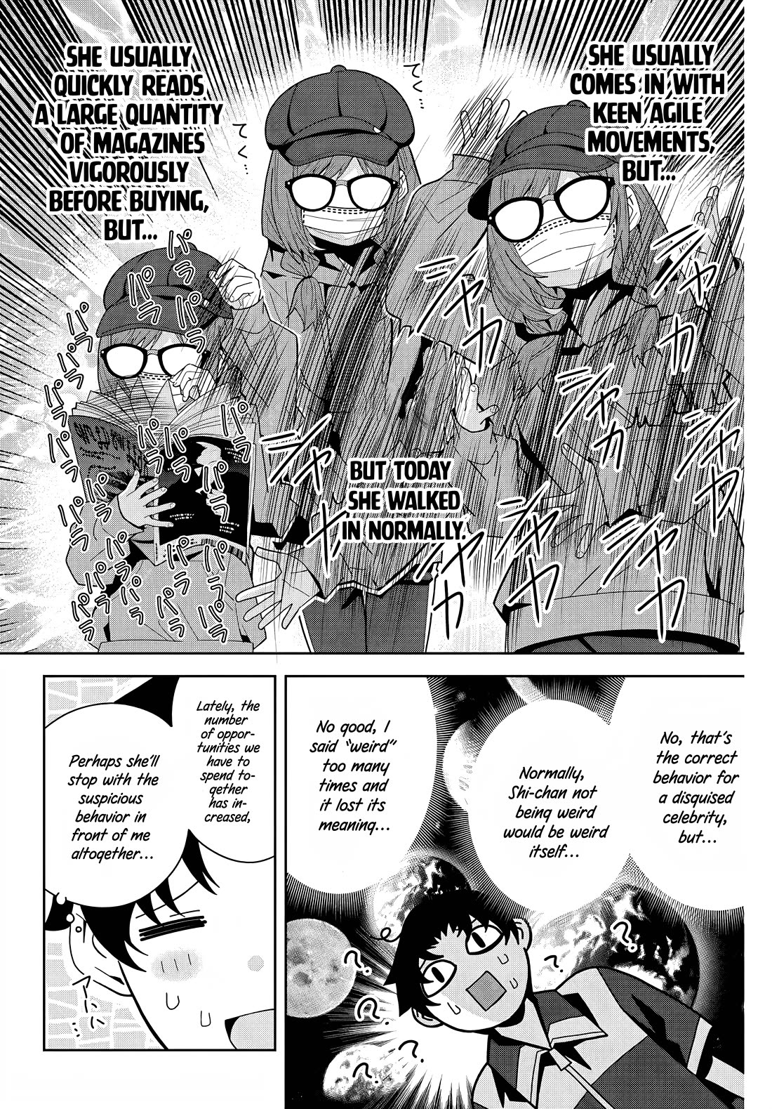 Classmate no Moto Idol ga, Tonikaku Kyodou Fushin Nan desu Chapter 20 - Page 18