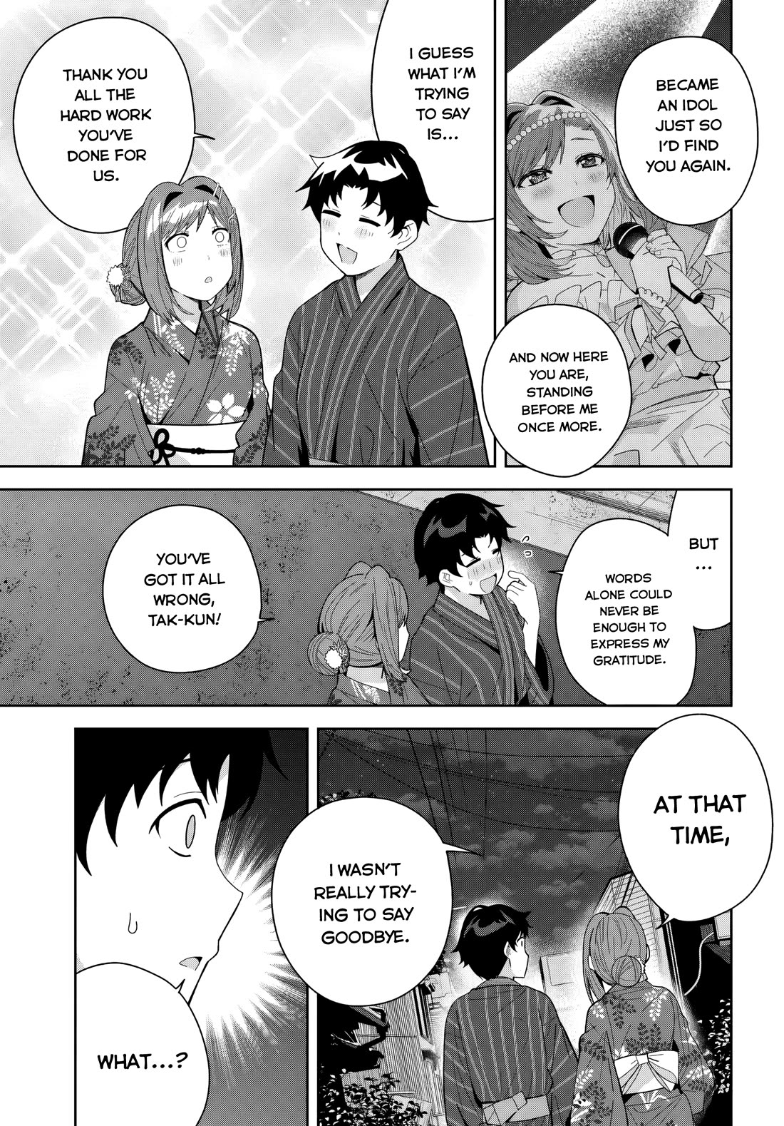Classmate no Moto Idol ga, Tonikaku Kyodou Fushin Nan desu Chapter 23 - Page 28