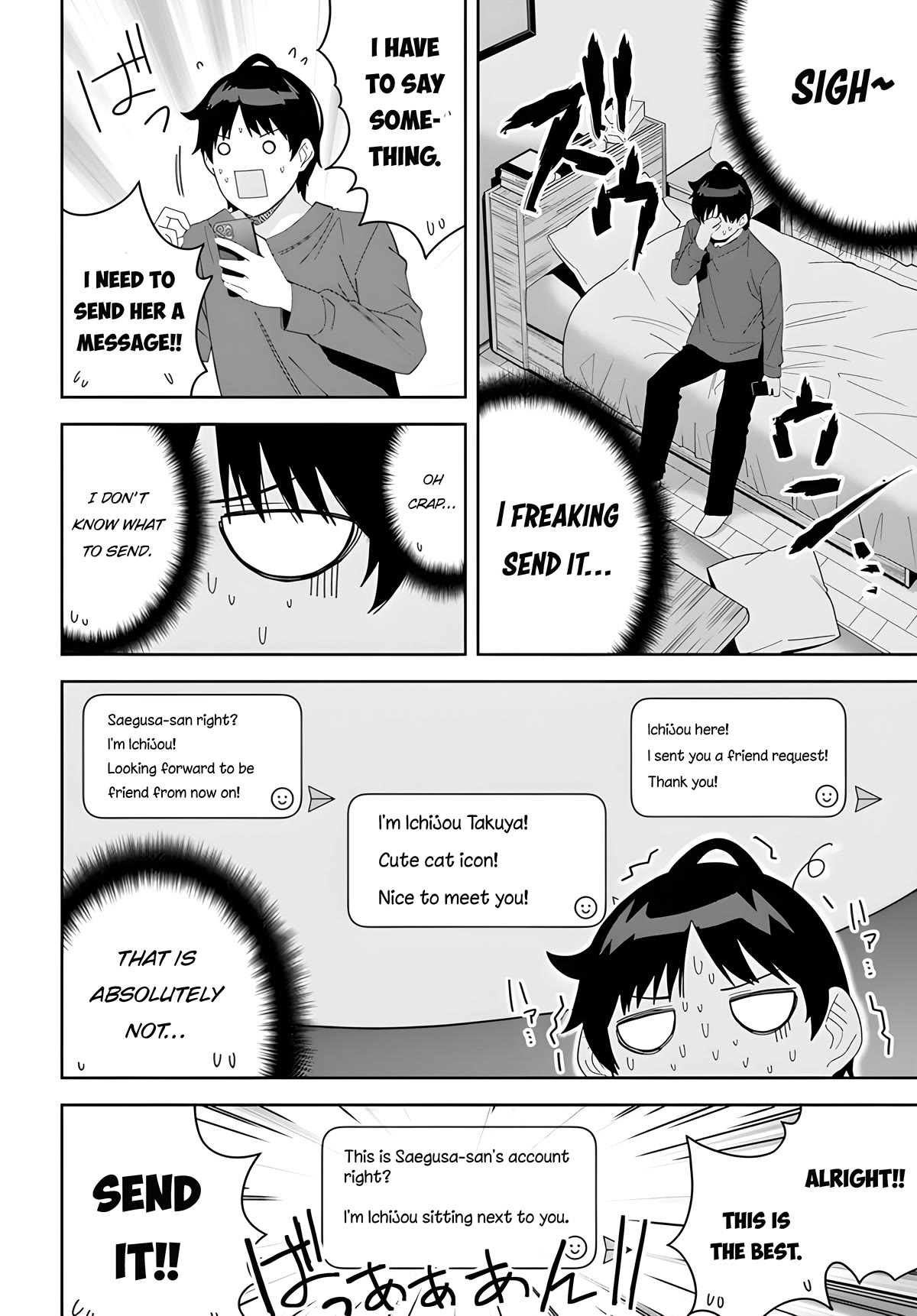 Classmate no Moto Idol ga, Tonikaku Kyodou Fushin Nan desu Chapter 3 - Page 14