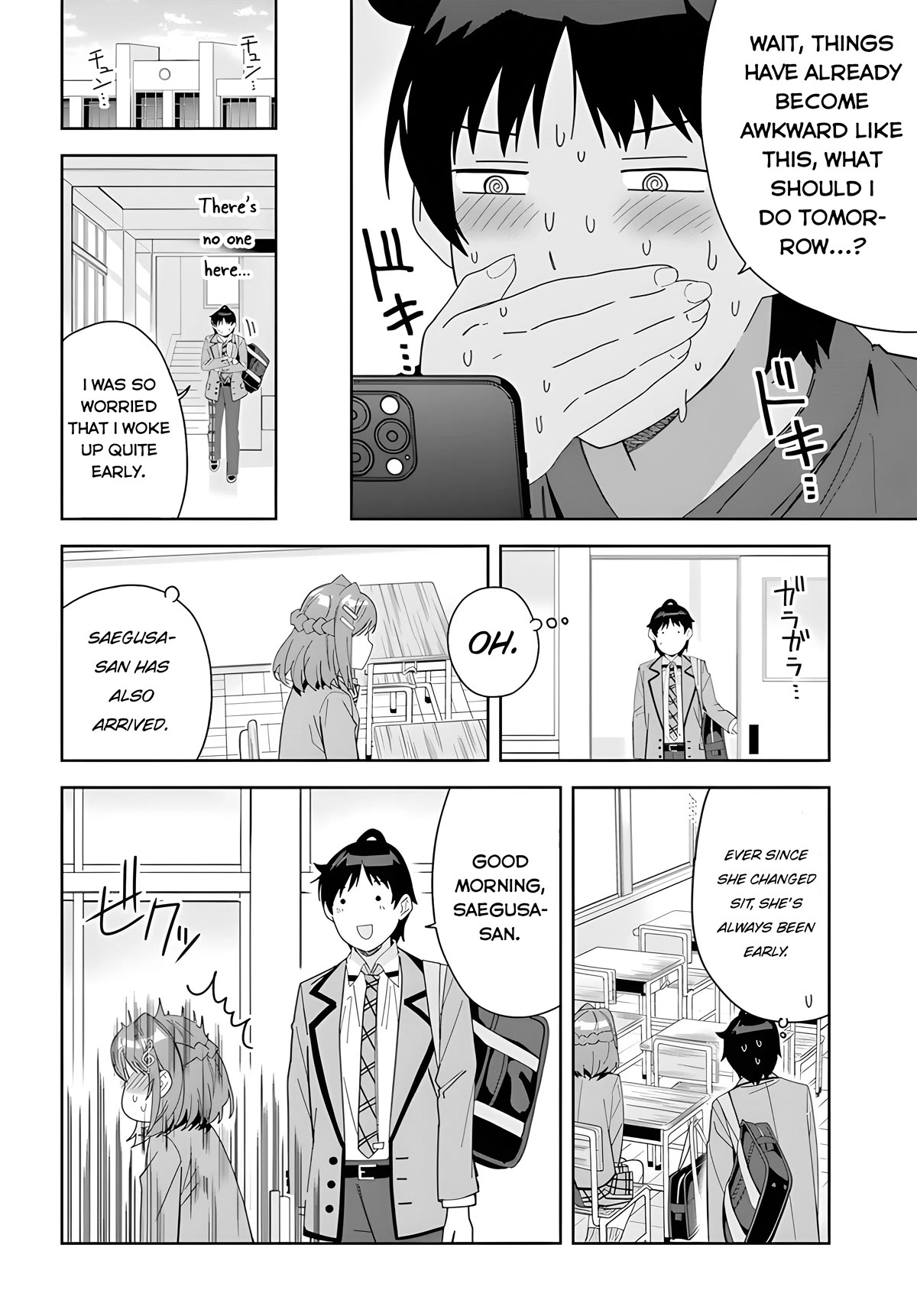 Classmate no Moto Idol ga, Tonikaku Kyodou Fushin Nan desu Chapter 3 - Page 18