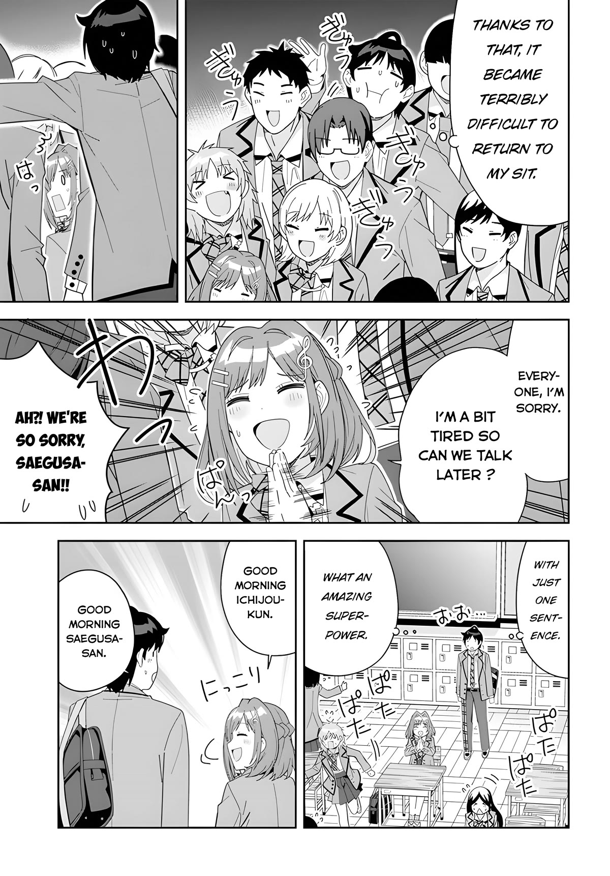 Classmate no Moto Idol ga, Tonikaku Kyodou Fushin Nan desu Chapter 3 - Page 3