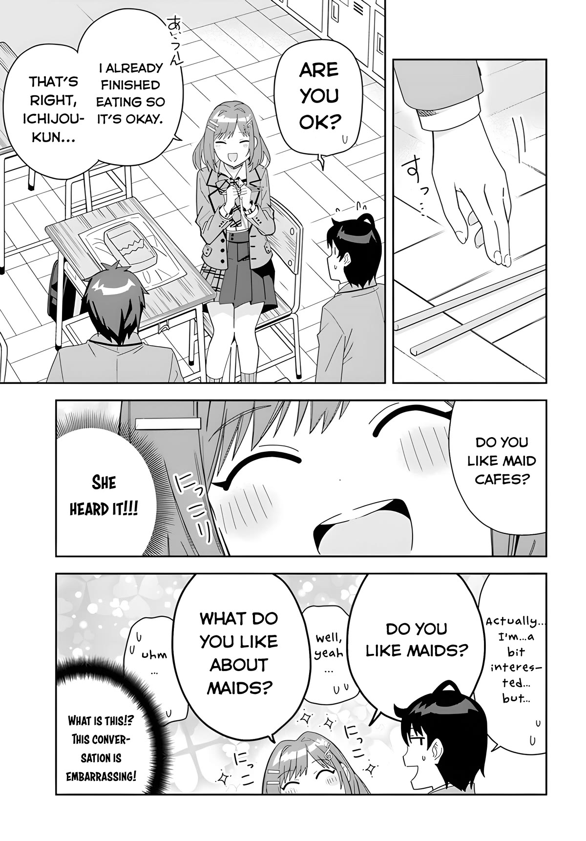 Classmate no Moto Idol ga, Tonikaku Kyodou Fushin Nan desu Chapter 3 - Page 23