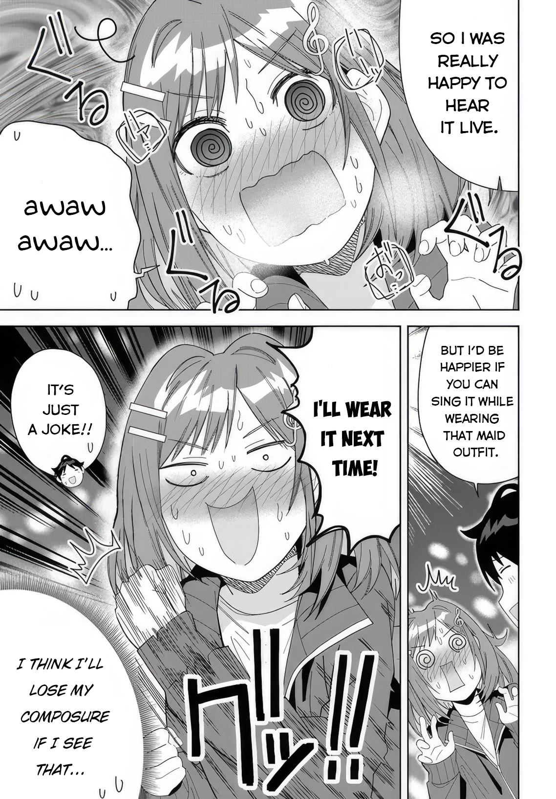 Classmate no Moto Idol ga, Tonikaku Kyodou Fushin Nan desu Chapter 5 - Page 12