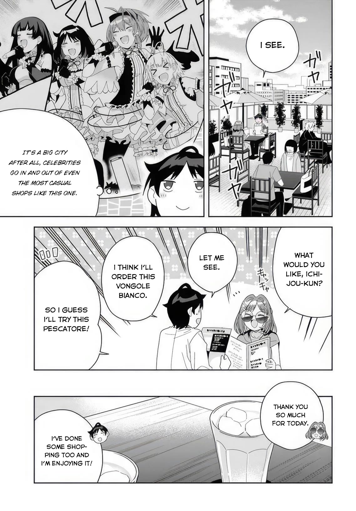 Classmate no Moto Idol ga, Tonikaku Kyodou Fushin Nan desu Chapter 6 - Page 21
