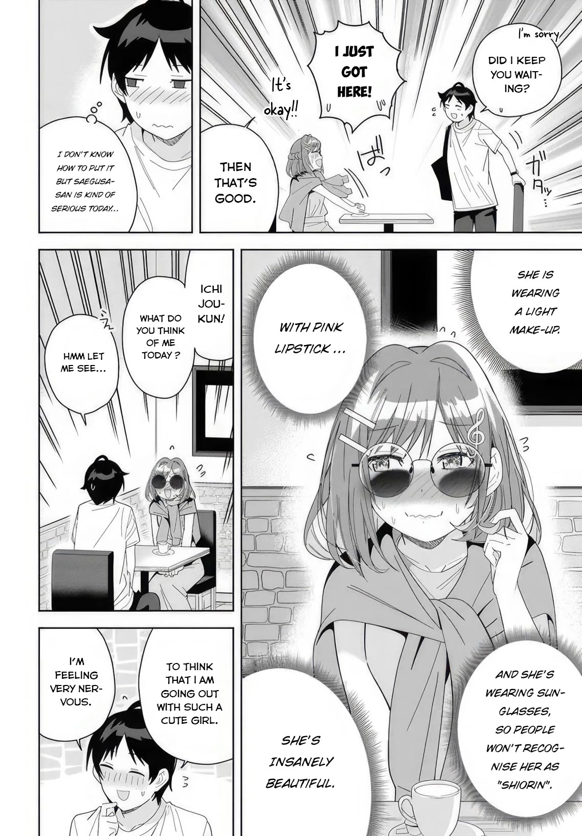Classmate no Moto Idol ga, Tonikaku Kyodou Fushin Nan desu Chapter 6 - Page 4