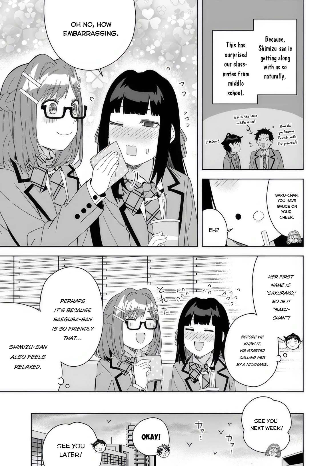 Classmate no Moto Idol ga, Tonikaku Kyodou Fushin Nan desu Chapter 8 - Page 22