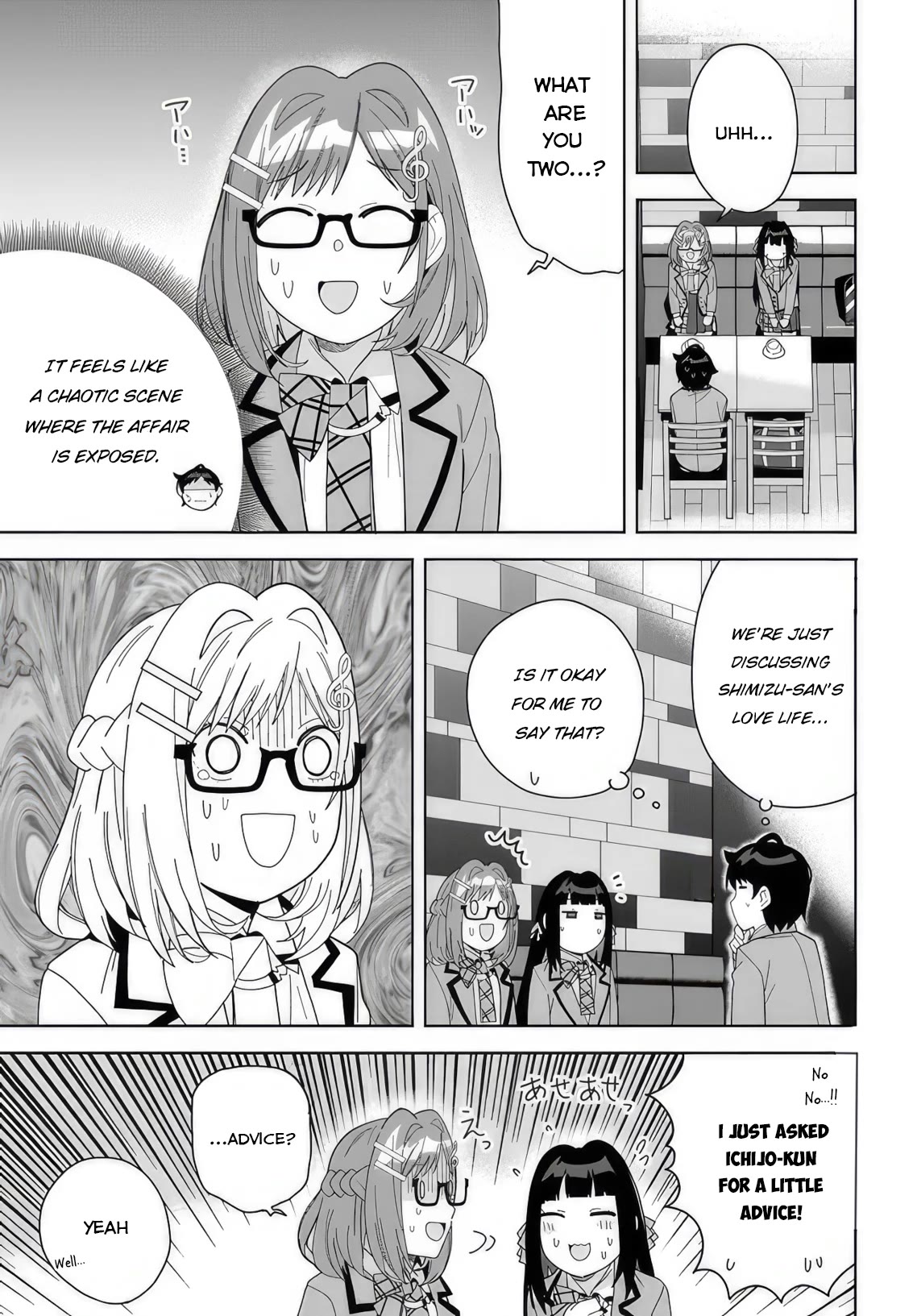 Classmate no Moto Idol ga, Tonikaku Kyodou Fushin Nan desu Chapter 8 - Page 30