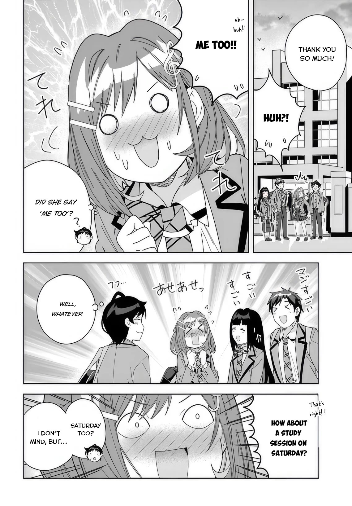 Classmate no Moto Idol ga, Tonikaku Kyodou Fushin Nan desu Chapter 8 - Page 6
