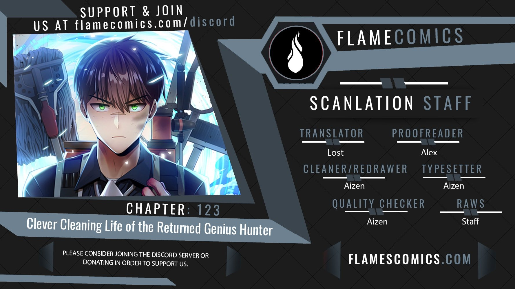 Clever Cleaning Life of the Returned Genius Hunter Chapter 124 - Page 1