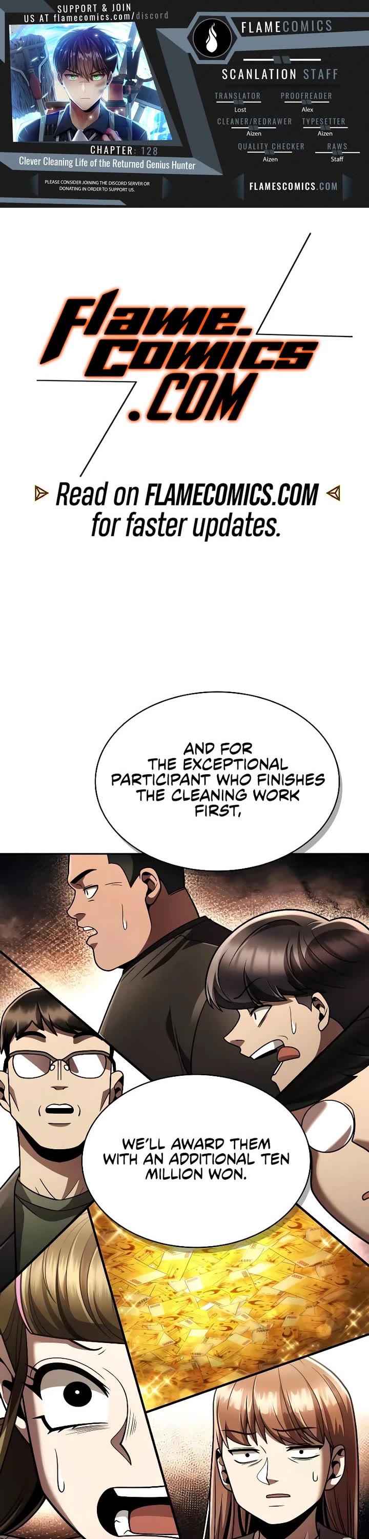 Clever Cleaning Life of the Returned Genius Hunter Chapter 128 - Page 1