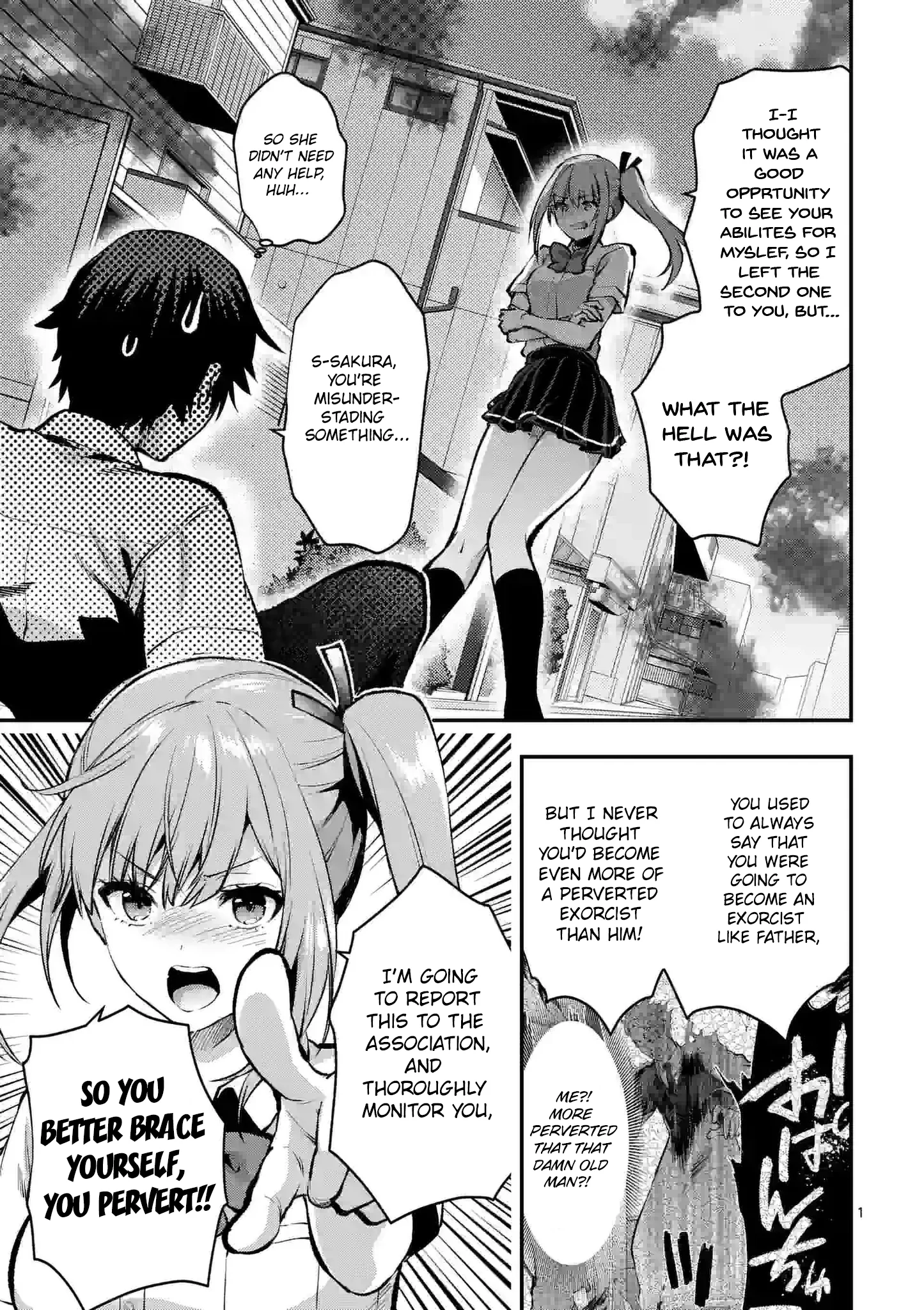 Climax Exorcism with a Single Touch! Chapter 27 - Page 1