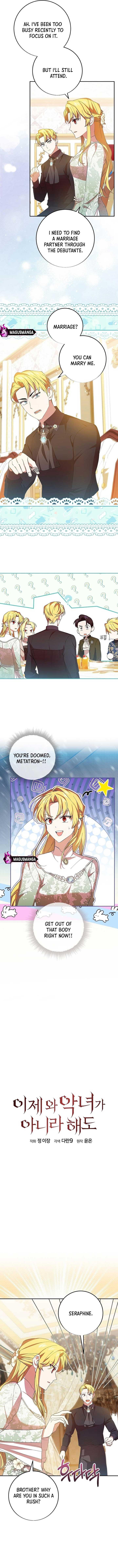Come on Now, Even If I’m Not a Villain Chapter 15 - Page 4