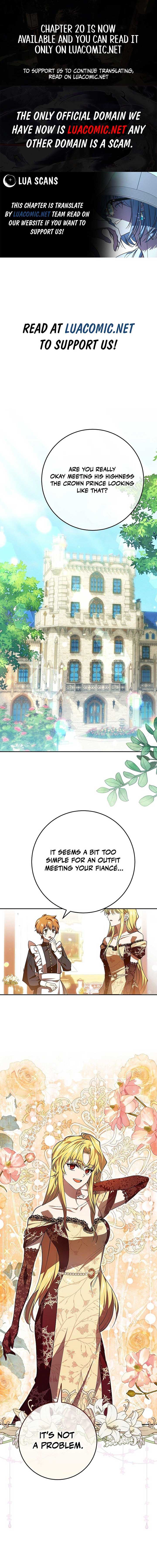 Come on Now, Even If I’m Not a Villain Chapter 6 - Page 1