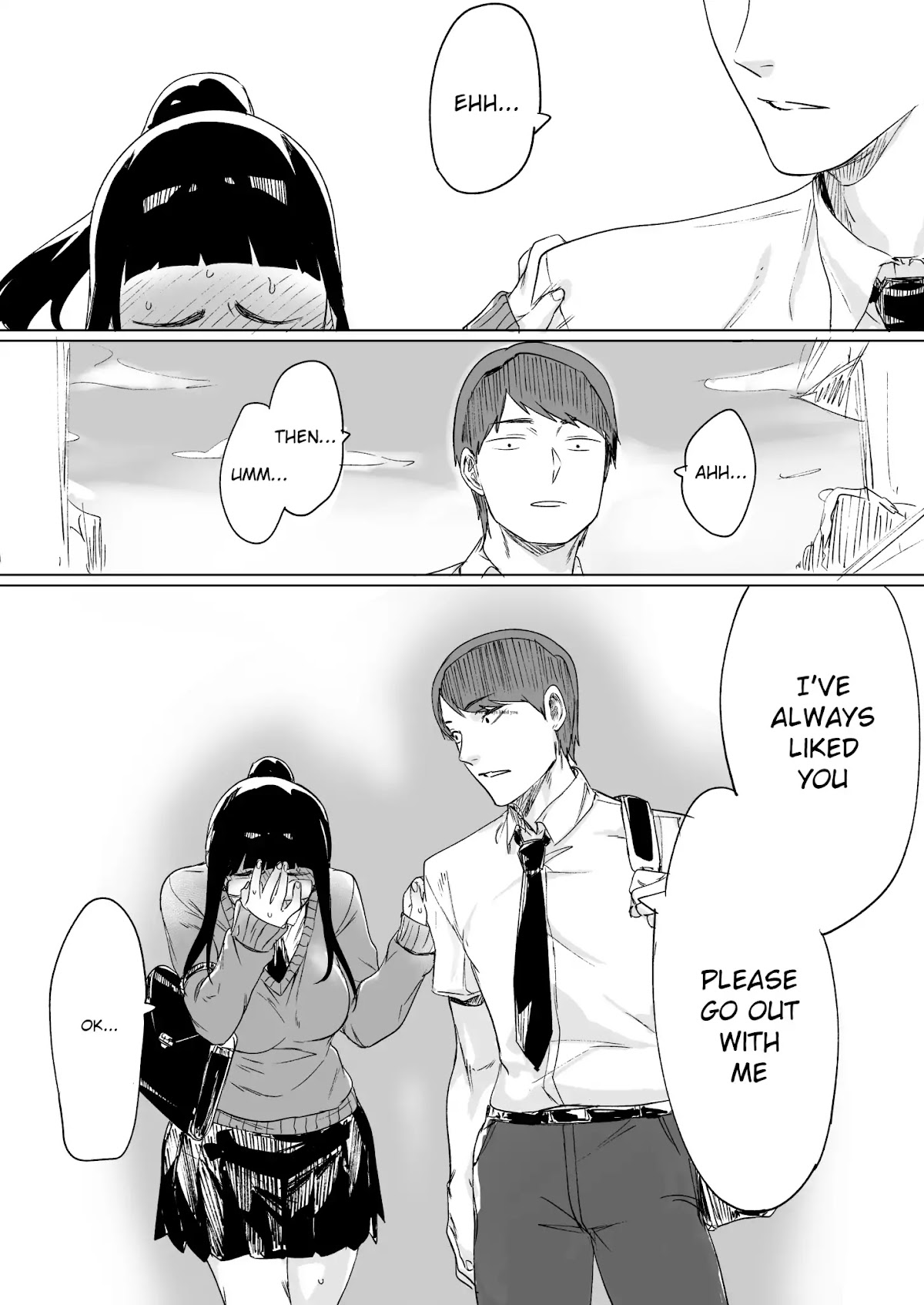 Confessing to My Childhood Friend Who’s Worried She’s Plain Chapter 1 - Page 4